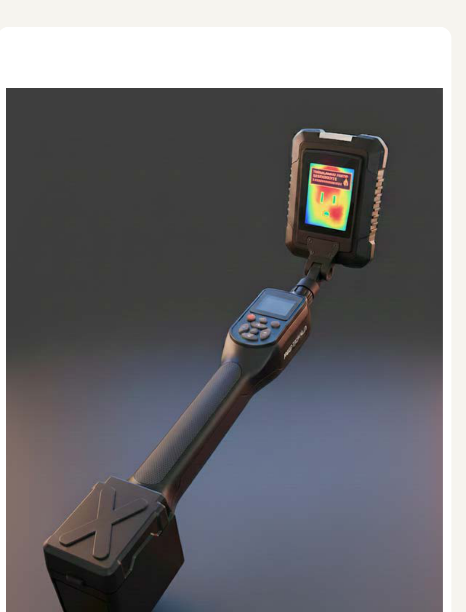 EZRYS NJ-400T nonlinear junction detector with thermal imaging